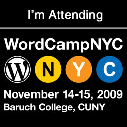 WordCamp NYC 2009