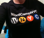 The WordCamp NYC shirt